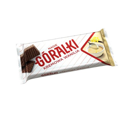GÓRALKI WAFELEK "NAGIE" Z WANILIĄ 42g