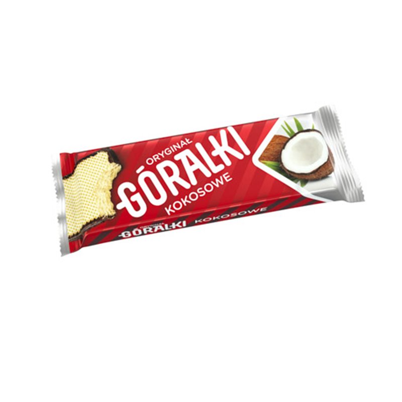 GÓRALKI WAFELKI KOKOSOWE 45g
