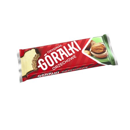 GÓRALKI WAFELKI ORZECHOWE 45g