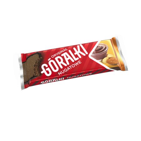 GÓRALKI WAFELKI NUGATOWE 45g