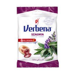 VERBENA CUKIERKI ZIOŁOWE SZAŁWIA 60g