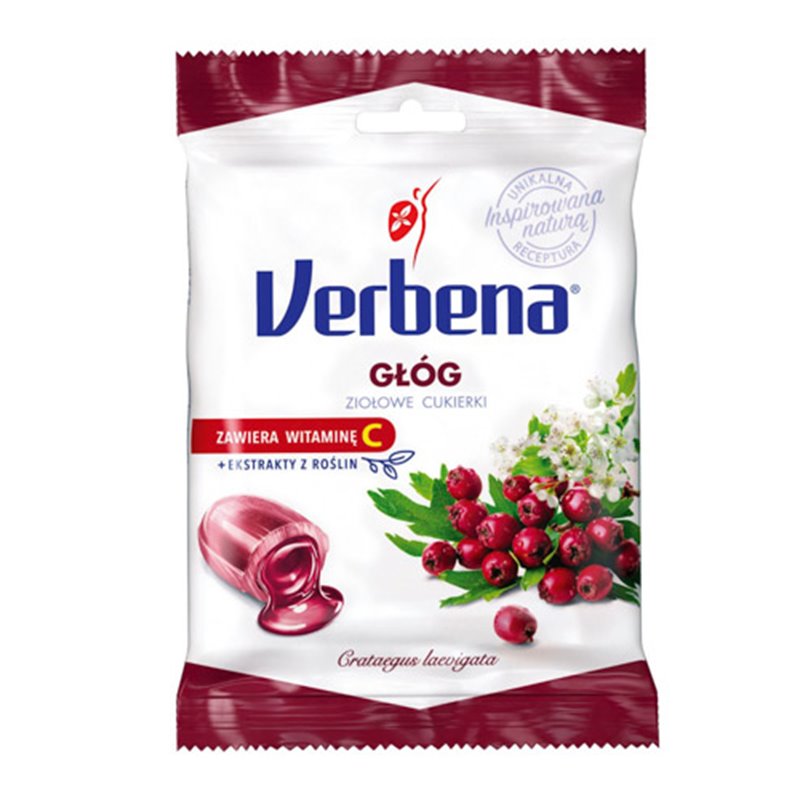 VERBENA CUKIERKI ZIOŁOWE GŁÓG 60g
