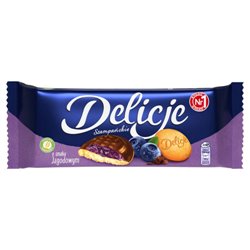 MONDELEZ BISZKOPTY DELICJE SZAMPAŃSKIE JAGODOWE 147g