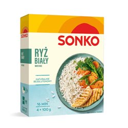 SONKO RYŻ BIAŁY 4x100g 400g