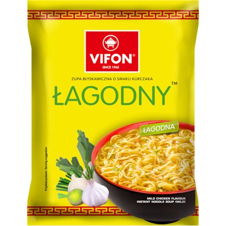 VIFON ZUPA BŁYSKAWICZNA KURCZAK ŁAGODNY 70g