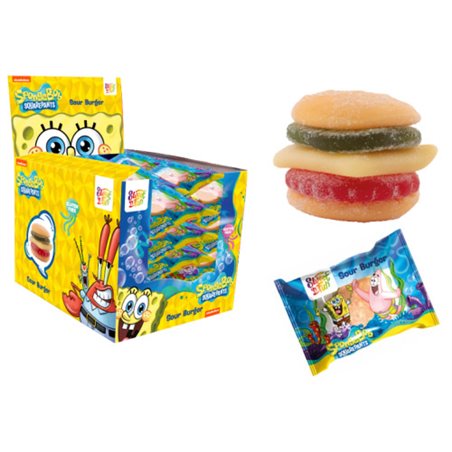 SWEET N FUN ŻELKI BURGER SPONGE BOB 40g