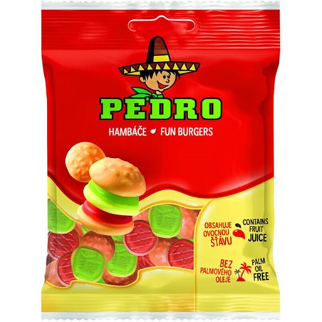 PEDRO ŻELKI FUN BURGERS 80g