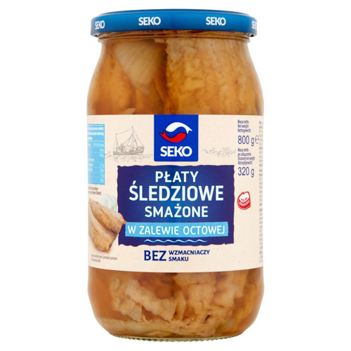 SEKO FILETY ŚLEDZIOWE SMAŻONE 800g