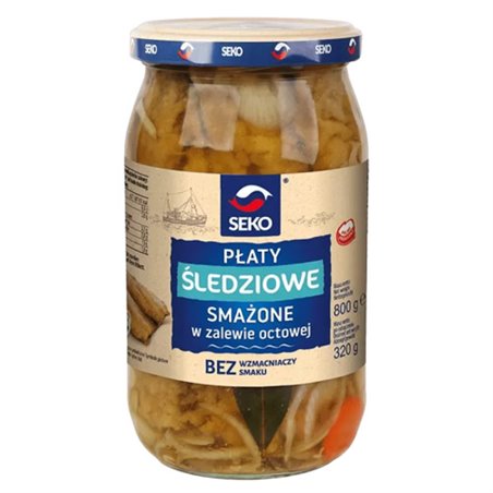 SEKO FILETY ŚLEDZIOWE SMAŻONE 800g