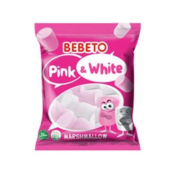 ODRA ŻELKI BEBETO MARSHMALLOW PINK&WHITE 60g