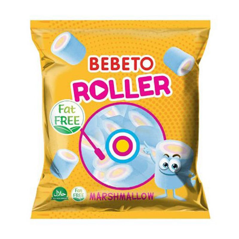 ODRA ŻELKI BEBETO MARSHMALLOW ROLLER 60g