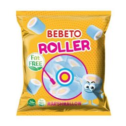 ODRA ŻELKI BEBETO MARSHMALLOW ROLLER 60g