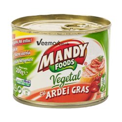MANDY PASZTET WARZYWNY Z PAPRYKĄ 200G