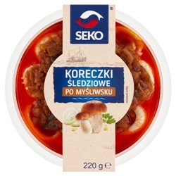 SEKO FILETY ŚLEDZIOWE KORECZKI MYŚLIWSKIE 220g