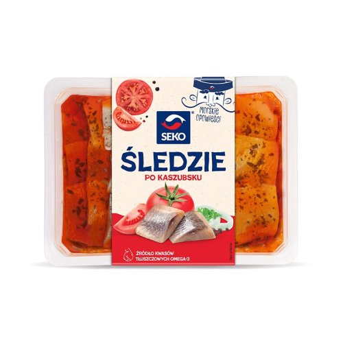 SEKO FILETY ŚLEDZIOWE KORECZKI PO KASZUBSKU 500g