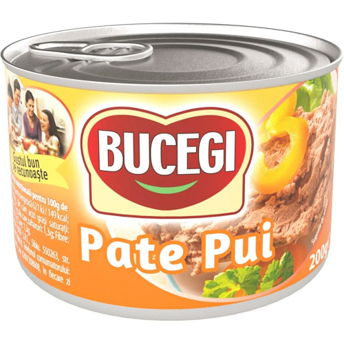 BUCEGI PASZTET DROBIOWY DE PUI 200G