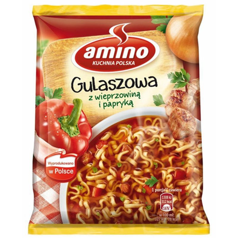 AMINO ZUPA BŁ GULASZOWA 59g