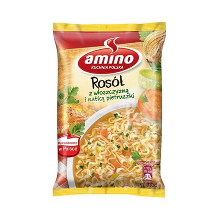 AMINO ZUPA BŁ ROSÓŁ Z WŁOSZCZYZNĄ 59g