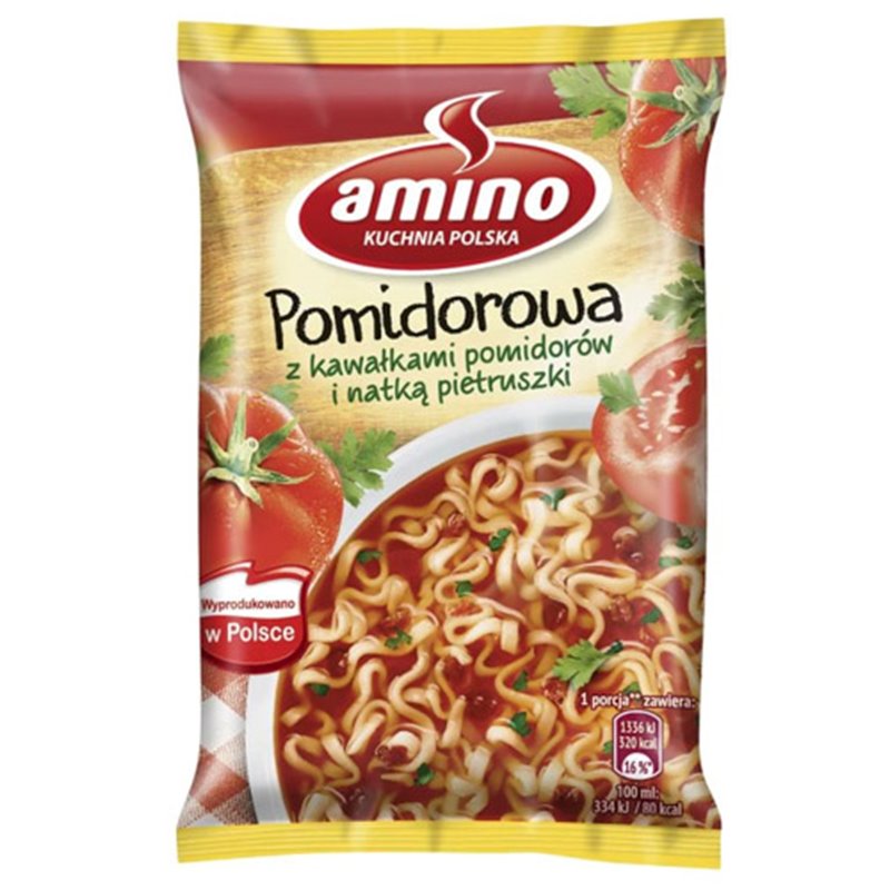 AMINO ZUPA BŁ POMIDOROWA 61g