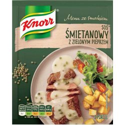 KNORR SOSIE ŚMIETANOWYM Z ZIELONYM PIEPRZEM 30g
