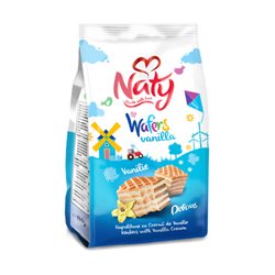 NATY WAFELKI WANILIOWE 140g