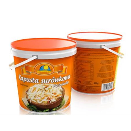 SŁONECZNE POLE KAPUSTA SURÓWKOWA WIADERKO 1kg