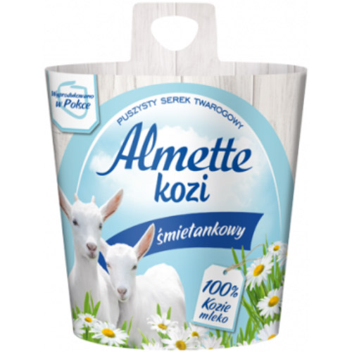 HOCHLAND SEREK ALMETTE ŚMIETANKOWY KOZI 135g