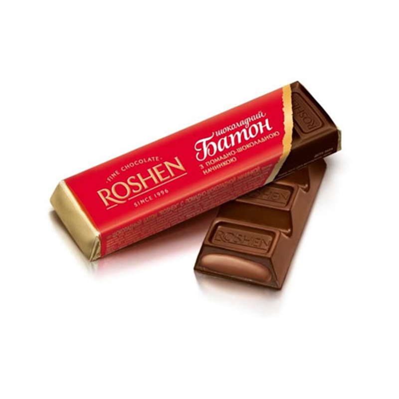 ROSHEN BATON CZEKOLADOWY Z CIEMNĄ CZEKOLADĄ 43g