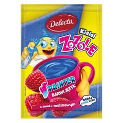 DELECTA KISIEL ZOZOLE Z ŻELKAMI PAINTER MALINA 34g