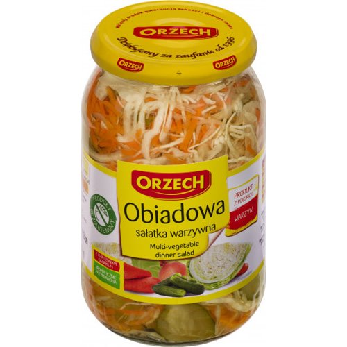 ORZECH SAŁATKA OBIADOWA WARZYWNA 860g
