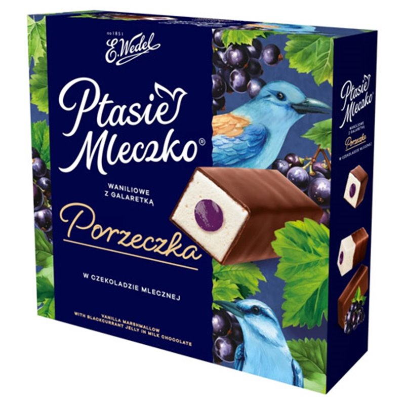 WEDEL PTASIE MLECZKO CZARNA PORZECZKA 340g