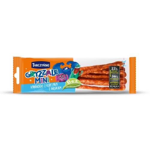TARCZYŃSKI KABANOS GRYZZALE MINI Z KURCZAKA 40g