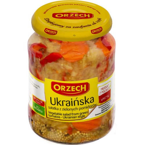 ORZECH SAŁATKA UKRAIŃSKA Z ZIELONYCH POMIDORÓW 680g