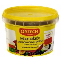 ORZECH MARMOLADA WIELOOWOCOWY WIADRO 600g