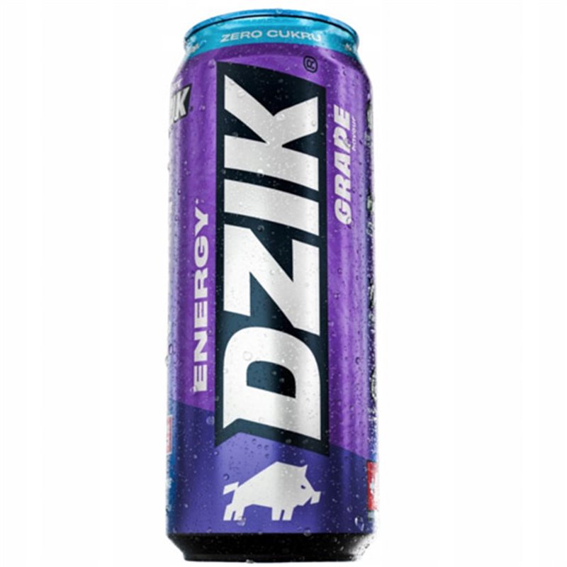 WK NAPÓJ DZIK ENERGETYCZNY GRAPE 500ml