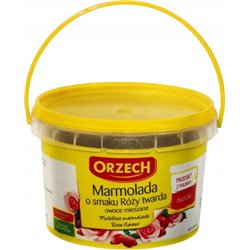 ORZECH MARMOLADA RÓŻANA TWARDA WIADRO 600g