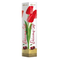 VOBRO BOMBONIERKA PRALINY DELICIOUS TULIPAN 90g