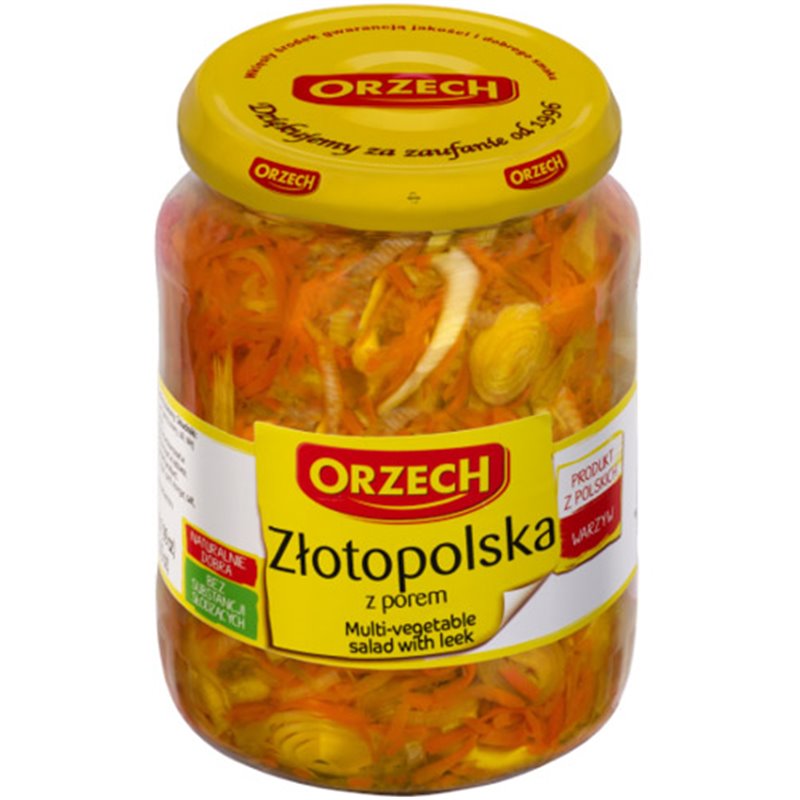 ORZECH SAŁATKA ZŁOTOPOLSKA 680g