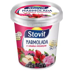 STOVIT MARMOLADA RÓŻANA MIĘKKA KUBEK 600g
