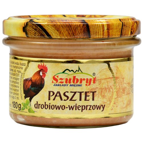 SZUBRYT SŁOIK PASZTET DROBIOWO WIEPRZOWY 180g