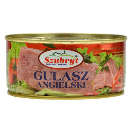 SZUBRYT KONSERWA GULASZ ANGIELSKI 300g