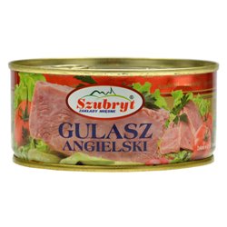 SZUBRYT KONSERWA GULASZ ANGIELSKI 300g