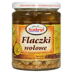 SZUBRYT DANIE FLACZKI WOŁOWE 480g