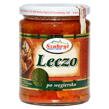 SZUBRYT DANIE LECZO PO WĘGIERSKU 480g