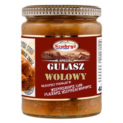 SZUBRYT DANIE GULASZ WOŁOWY 480g