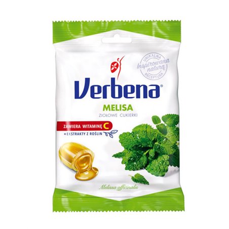 VERBENA CUKIERKI ZIOŁOWE MELISA 60g