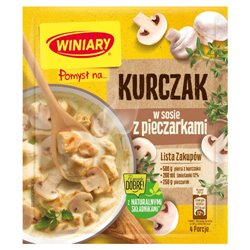 WINIARY POMYSŁ NA KURCZAKA Z PIECZARKAMI 32g