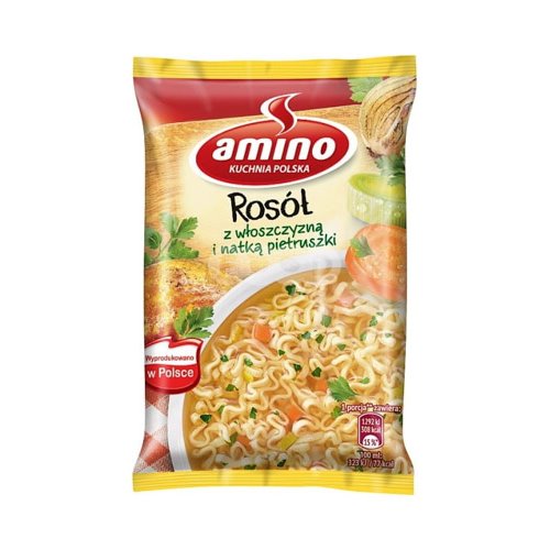 AMINO ZUPA BŁ ROSÓŁ Z WŁOSZCZYZNĄ 59g