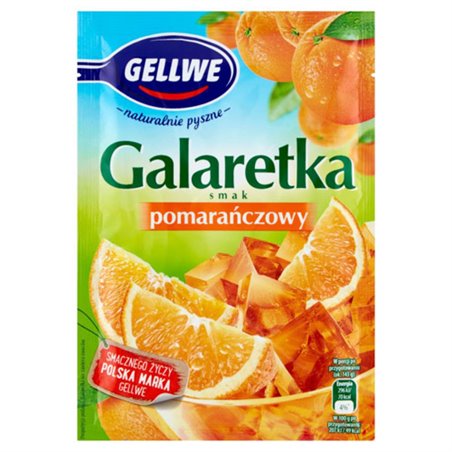 GELLWE GALARETKA POMARAŃCZOWA 75g