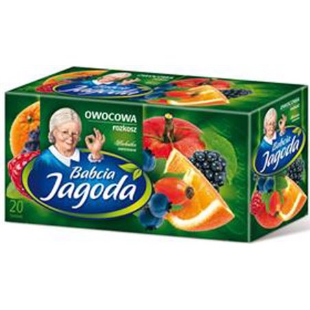 MOKATE HERBATA BABCI JAGODY WIELOOWOCOWA 40G